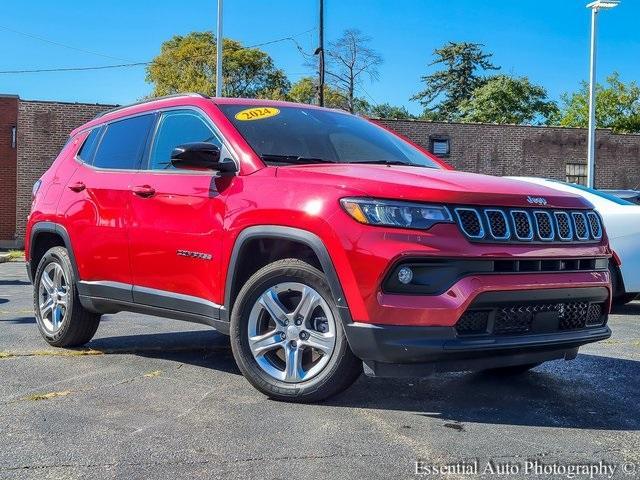 used 2024 Jeep Compass car, priced at $24,998