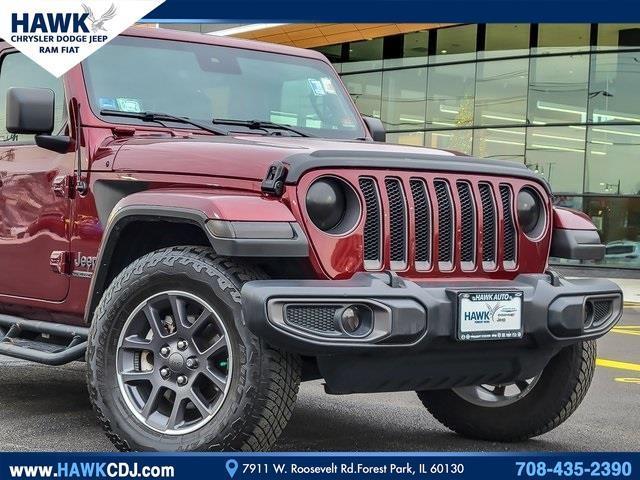 used 2021 Jeep Wrangler Unlimited car, priced at $32,947