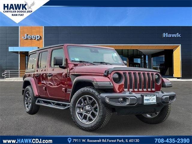 used 2021 Jeep Wrangler Unlimited car, priced at $32,947