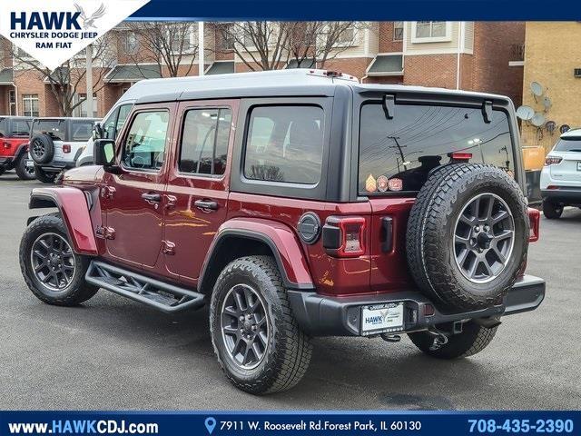 used 2021 Jeep Wrangler Unlimited car, priced at $32,947