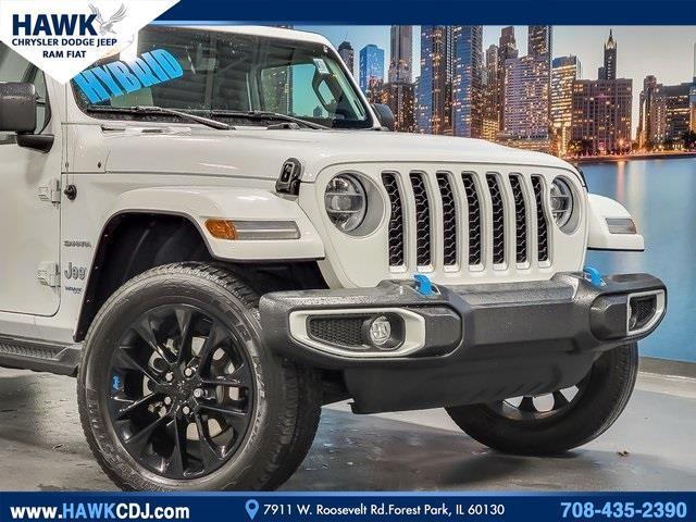 used 2022 Jeep Wrangler Unlimited 4xe car, priced at $32,975