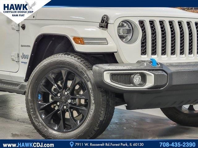 used 2022 Jeep Wrangler Unlimited 4xe car, priced at $32,975