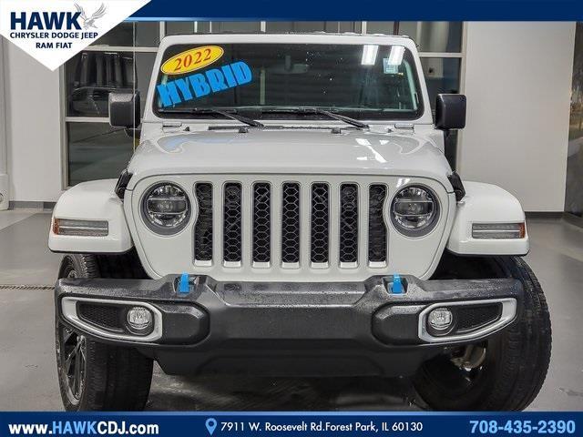 used 2022 Jeep Wrangler Unlimited 4xe car, priced at $32,975