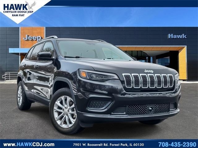 used 2021 Jeep Cherokee car, priced at $16,946
