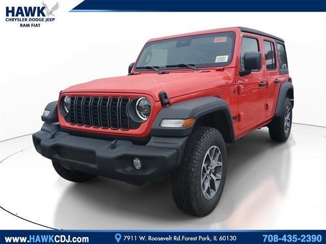 new 2024 Jeep Wrangler car, priced at $45,180