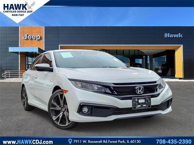 used 2021 Honda Civic car, priced at $21,384