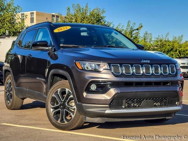 used 2022 Jeep Compass car, priced at $24,988