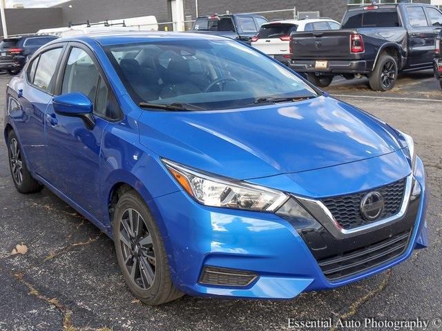 used 2021 Nissan Versa car, priced at $18,499