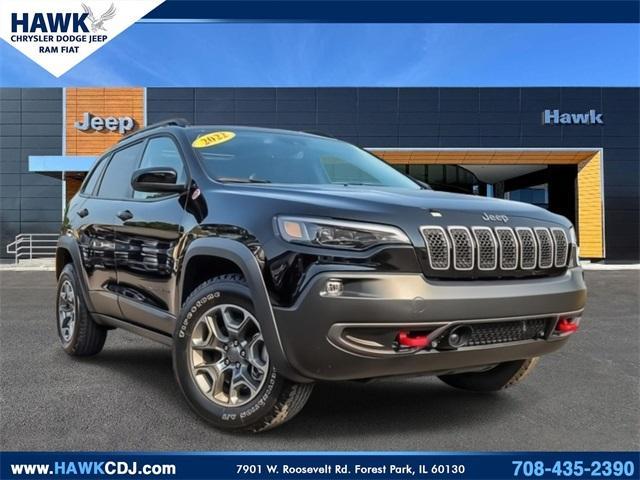 used 2022 Jeep Cherokee car, priced at $27,980