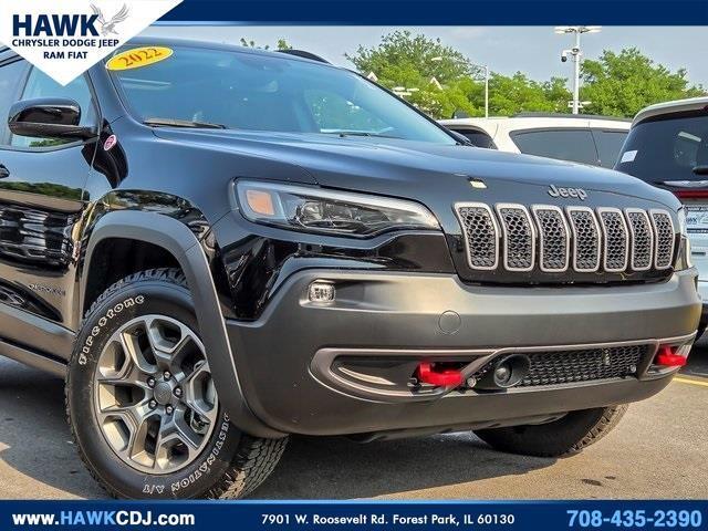 used 2022 Jeep Cherokee car, priced at $28,980