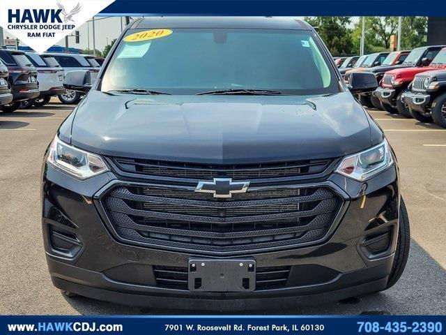 used 2020 Chevrolet Traverse car, priced at $24,988