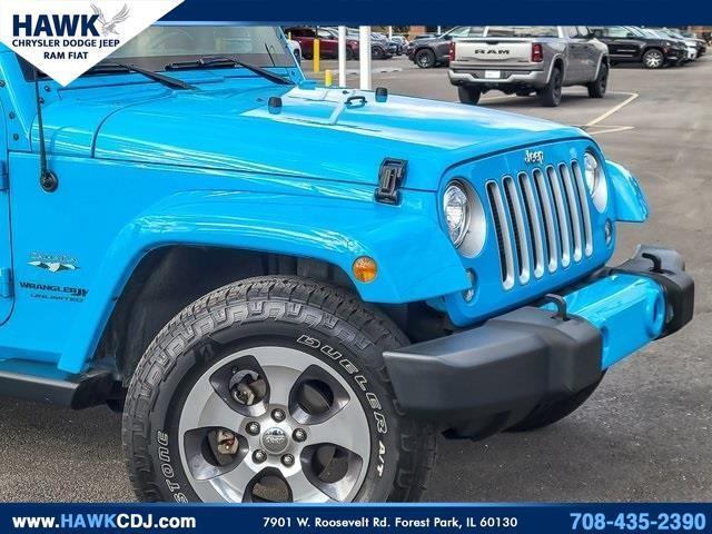 used 2018 Jeep Wrangler JK Unlimited car, priced at $21,815