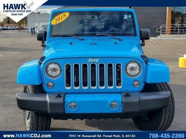 used 2018 Jeep Wrangler JK Unlimited car, priced at $21,815