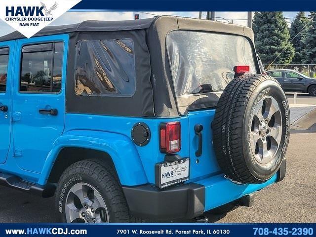used 2018 Jeep Wrangler JK Unlimited car, priced at $21,815
