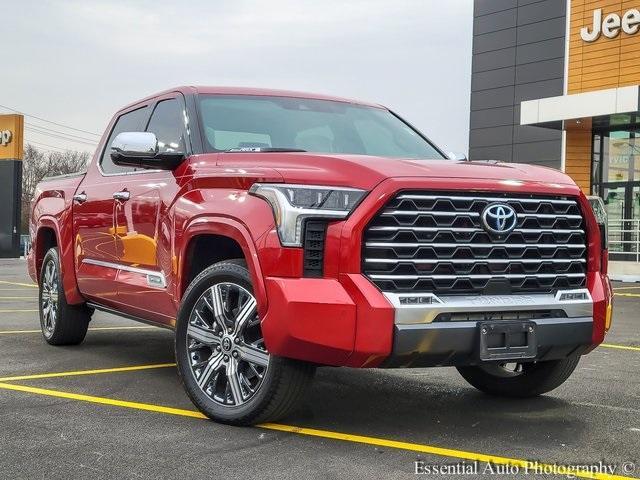 used 2022 Toyota Tundra Hybrid car, priced at $58,859