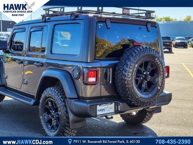 used 2021 Jeep Wrangler Unlimited car, priced at $33,498