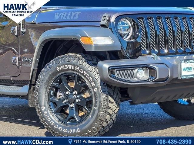 used 2021 Jeep Wrangler Unlimited car, priced at $33,498