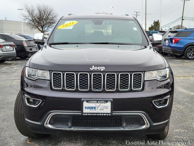 used 2021 Jeep Grand Cherokee car, priced at $32,455