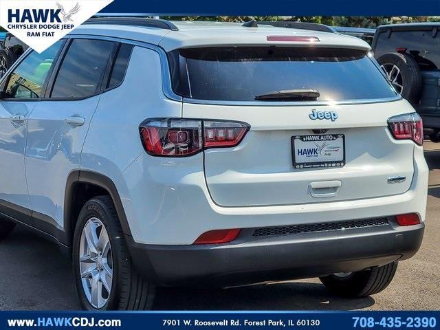 used 2022 Jeep Compass car, priced at $22,551