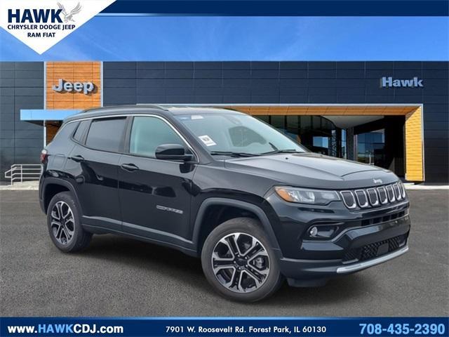 used 2022 Jeep Compass car, priced at $23,482