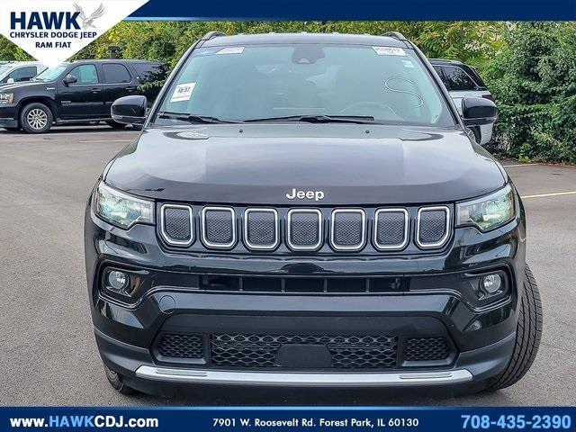 used 2022 Jeep Compass car, priced at $23,482