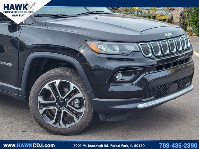 used 2022 Jeep Compass car, priced at $23,482