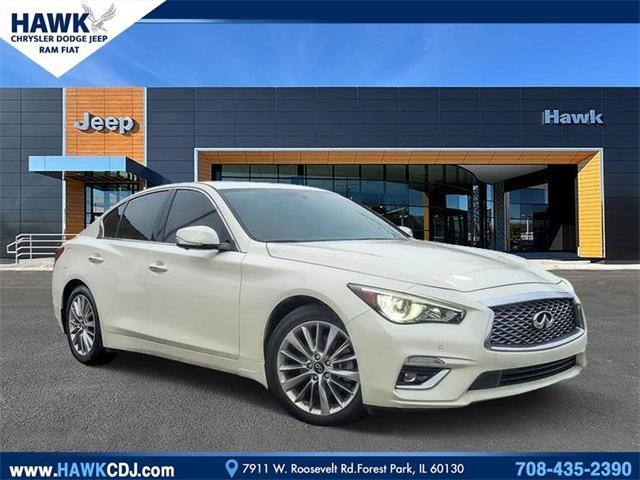 used 2021 INFINITI Q50 car, priced at $26,991