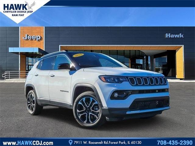 used 2023 Jeep Compass car, priced at $26,544