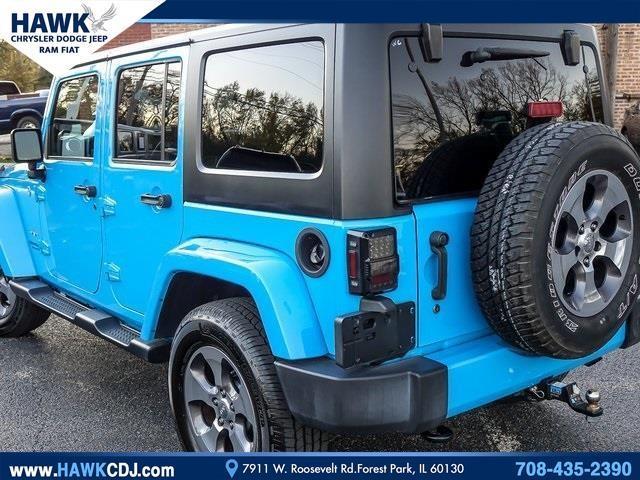 used 2017 Jeep Wrangler Unlimited car, priced at $21,988