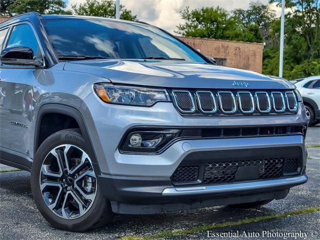 used 2022 Jeep Compass car, priced at $24,166