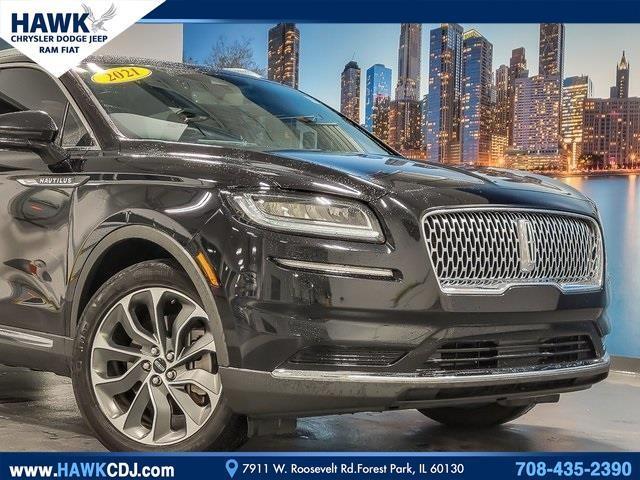 used 2021 Lincoln Nautilus car, priced at $32,339