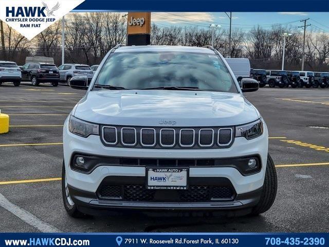 used 2022 Jeep Compass car, priced at $23,026