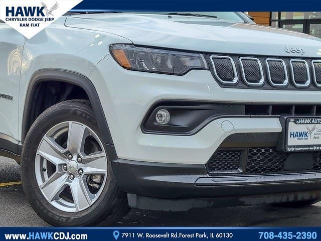 used 2022 Jeep Compass car, priced at $23,026