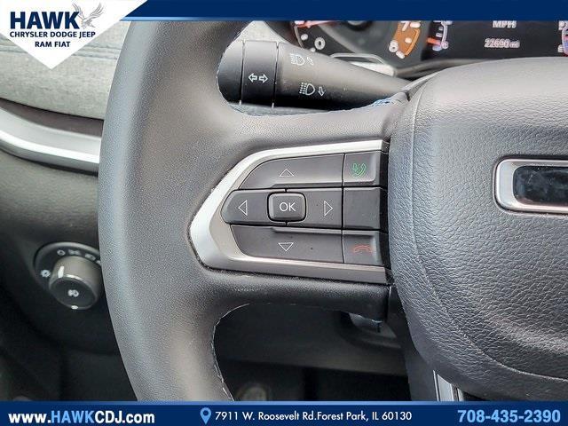 used 2022 Jeep Compass car, priced at $23,026