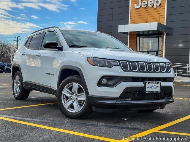 used 2022 Jeep Compass car, priced at $23,026