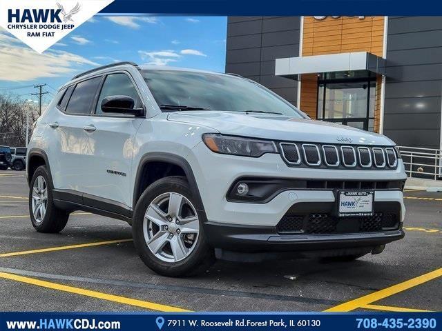 used 2022 Jeep Compass car, priced at $23,026