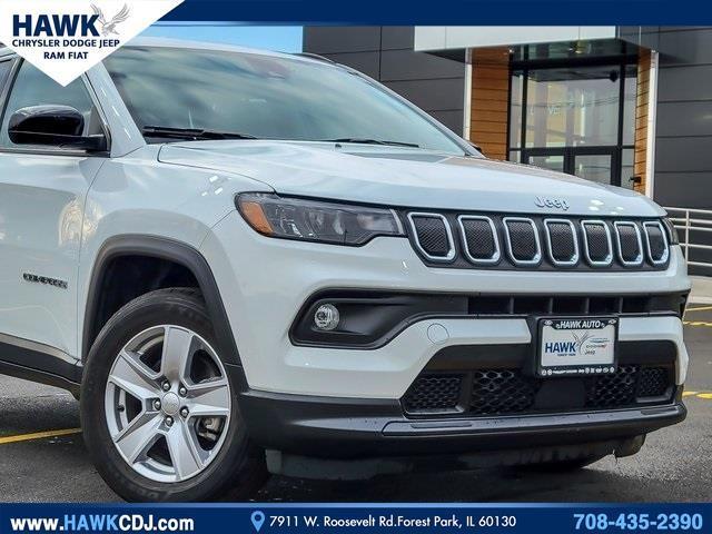 used 2022 Jeep Compass car, priced at $23,026