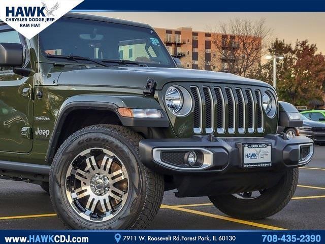 used 2022 Jeep Wrangler Unlimited car, priced at $37,855