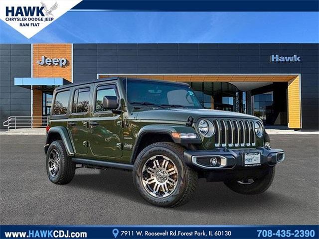 used 2022 Jeep Wrangler Unlimited car, priced at $37,855