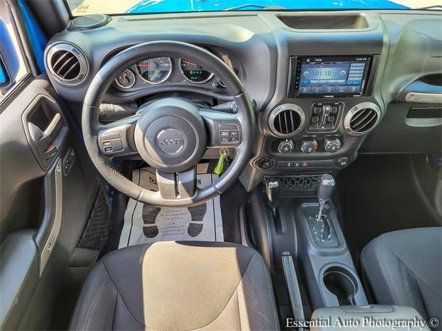 used 2015 Jeep Wrangler Unlimited car, priced at $19,988