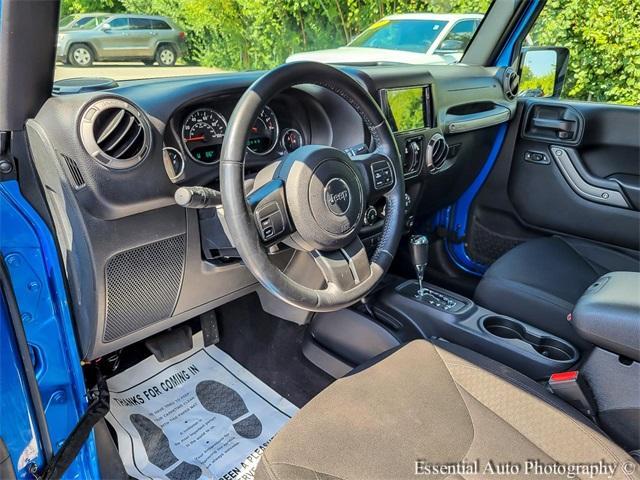 used 2015 Jeep Wrangler Unlimited car, priced at $19,988