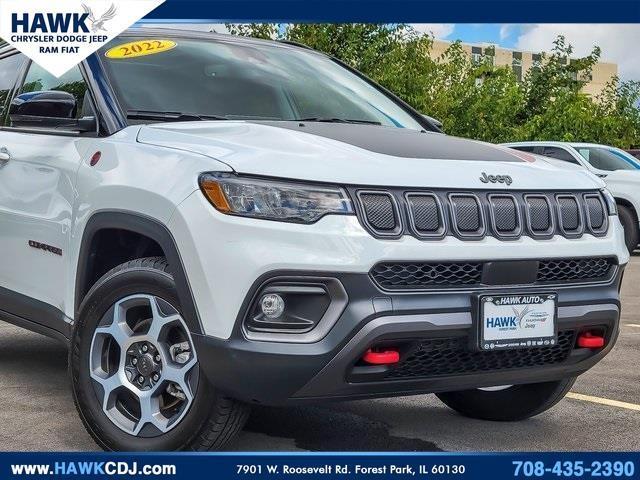 used 2022 Jeep Compass car, priced at $24,456