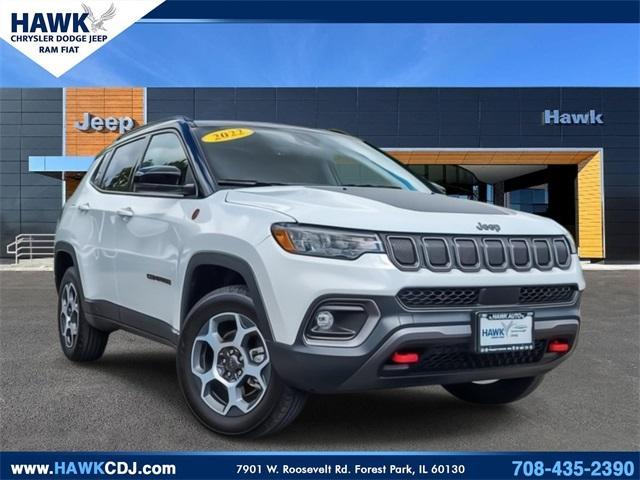 used 2022 Jeep Compass car, priced at $24,456