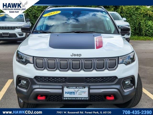 used 2022 Jeep Compass car, priced at $24,456
