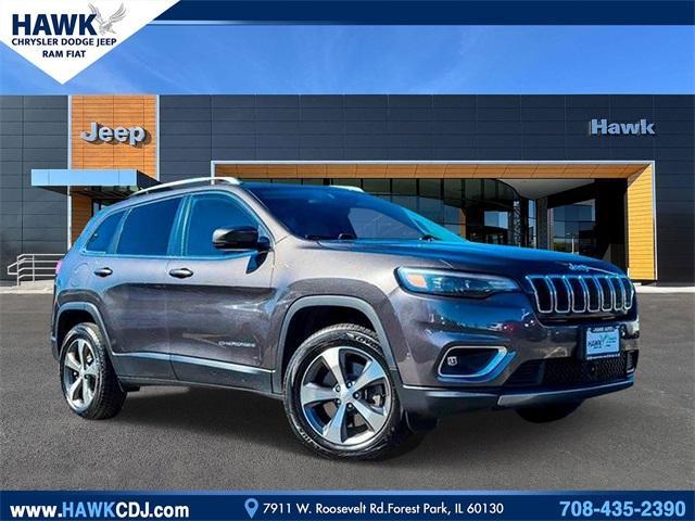 used 2021 Jeep Cherokee car, priced at $24,264