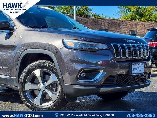 used 2021 Jeep Cherokee car, priced at $24,264