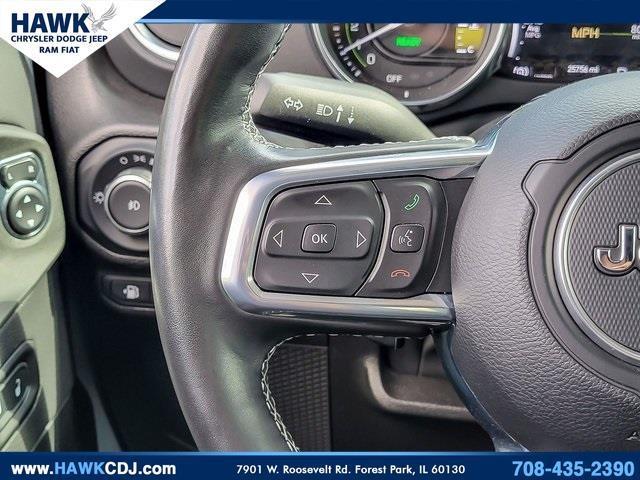 used 2022 Jeep Wrangler Unlimited 4xe car, priced at $33,735