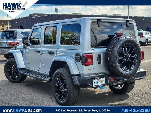 used 2022 Jeep Wrangler Unlimited 4xe car, priced at $33,735