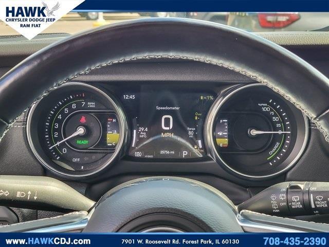 used 2022 Jeep Wrangler Unlimited 4xe car, priced at $33,735