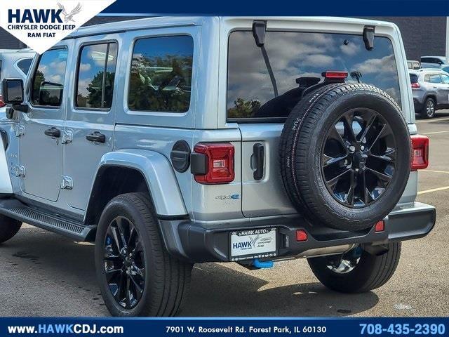used 2022 Jeep Wrangler Unlimited 4xe car, priced at $33,735